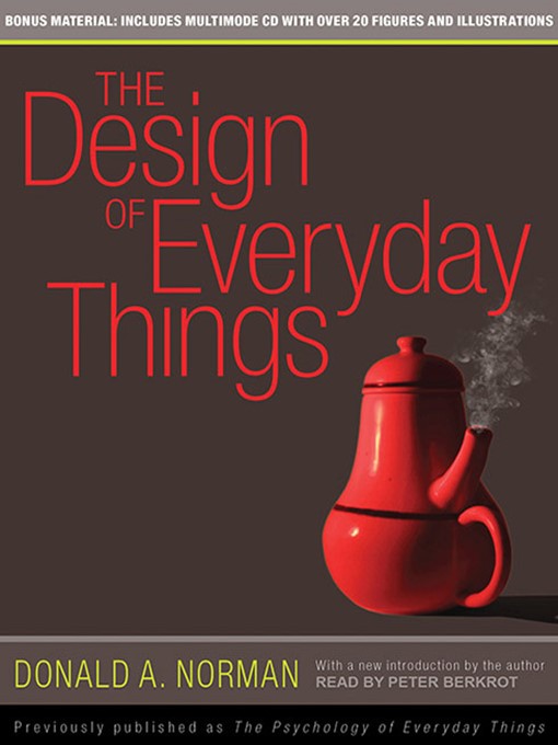 Title details for The Design of Everyday Things by Donald A. Norman - Available